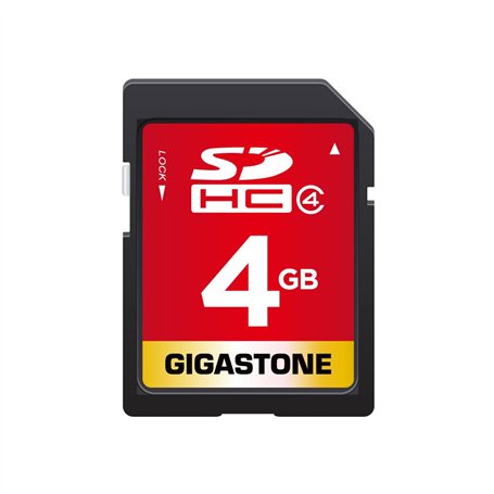 Gigastone Carte Mémoire SDHC 4 Go