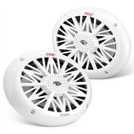 Pyle PLMR692 Haut-Parleur Marin 2 Voies 260 W 6 x 9 Blanc
