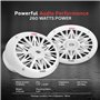Pyle PLMR692 Haut-Parleur Marin 2 Voies 260 W 6 x 9 Blanc