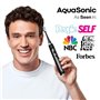 AquaSonic DUO PRO,Brosses à dents électriques intelligentes ultra blanchissantes 40 000 VPM,Sanitification UV et base de chargem