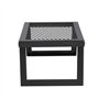VEVOR Grille Pliante 458 x 305 x 205 mm Gril de Feu de Camp Portable en Acier Grille de Cuisson Pliable Charge 6 kg Stable avec 