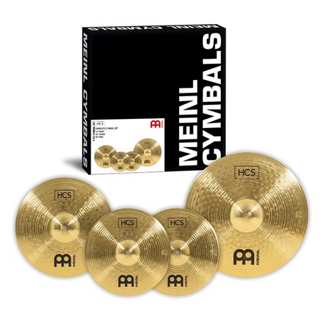 Meinl Cymbals HCS Set de Cymbales Complet avec Hihat 14 pouces