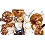 Meinl Cymbals Classics Custom Brilliant Cymbale Trash Crash 18 pouces (45,72cm) pour Batterie – B12 Bronze, Finition Brillante, 