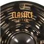 Meinl Cymbals Classics Custom Dark Ensemble de Cymbales avec Hihat 14", Crash 16" et Ride 20" pour Batterie – B12 Bronze, Finiti