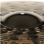 Meinl Cymbals Classics Custom Dark Ensemble de Cymbales avec Hihat 14", Crash 16" et Ride 20" pour Batterie – B12 Bronze, Finiti