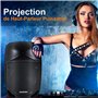 Pyle Enceinte Bluetooth Portable 800W - Haut Parleur Bluetooth avec Subwoofer, Lumières et Indicatrices de Batterie LED avec Bat