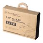 SilverStone SST-SDP08-Lite - Support de montage pour disque dur SSD/HDD 3.5" vers 2x 2.5"