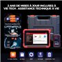 LAUNCH X431 CRP919XBT Elite Valise Diagnostic Auto multimarque,OBD2 Diagnostic français,Wireless Bidirectional,Codage ECU,FCA Au