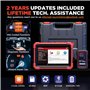 LAUNCH X431 CRP919XBT Elite Valise Diagnostic Auto multimarque,OBD2 Diagnostic français,Wireless Bidirectional,Codage ECU,FCA Au