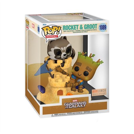 Funko Pop! Guardians of The Galaxy Rocket Groot Beach Day 1089 Special Edition