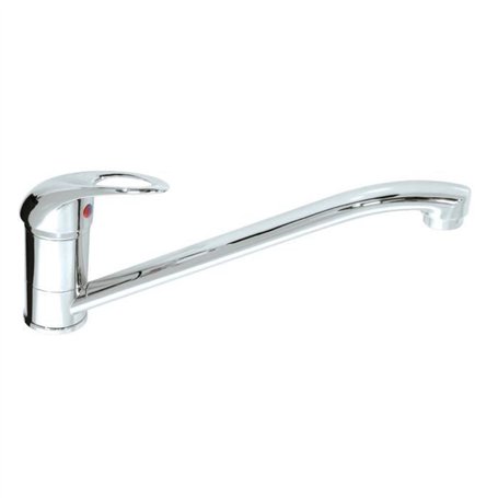 Mitigeur d'évier de cuisine - Chromé - Réduction du débit - Bec mobile - JOCKER - EDOUARD ROUSSEAU