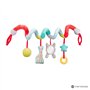 Sophie la Girafe - Boulier Spirale Jouet Poussette 230831, Multicolore, 6 Unités