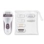 Rowenta Skin Respect EP8060F0 - Sans fil et utilisable sous l'eau, 24 pinces avec tête exfoliante et rasoir, accessoire aisselle