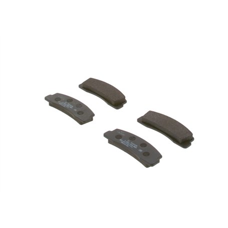 Bosch BP688 - Plaquettes de Frein Avant pour Voiture - Qualité Bosch - Réduction du Bruit et de la Poussière - Certifié ECE-R90