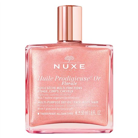 Nuxe Huile prodigieuse Or Florale visage corps cheveux toute peau 50ml