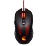 Konix Drakkar Souris Filaire Hœnir pour PC Gaming - 8 Boutons - Fréquence 1 000 Hz - Résolution 3 200 DPI - Rétroéclairage 4 Cou