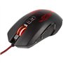 Konix Drakkar Souris Filaire Hœnir pour PC Gaming - 8 Boutons - Fréquence 1 000 Hz - Résolution 3 200 DPI - Rétroéclairage 4 Cou