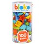 BLOKO – Tube de 100 BIoko – Dès 12 Mois – Fabriqué en Europe – Jouet de Construction 1er âge – 503503