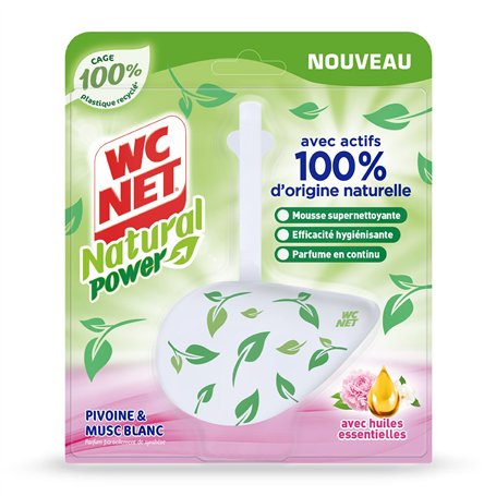 WC Net Natural Power Bloc Pivoine & Musc Blanc 36
