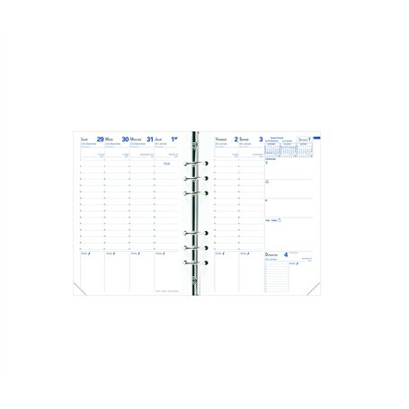 Quo Vadis - Recharge Organiseur - 2024-2025 - Timer 21 Planing - Semainier Planning - Français - 16 mois de septembre à décembre