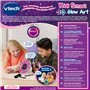 VTech - Kidi Smart Glow Art, Enceinte Bluetooth Lumineuse et Intelligente à Personnaliser avec 2 Feutres Effets Néons, Activités