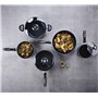 Beka 13078204 Pro Induc Anthracite Mini Poêle Wok en aluminium intérieur revêtu 20 cm, Voir Photo
