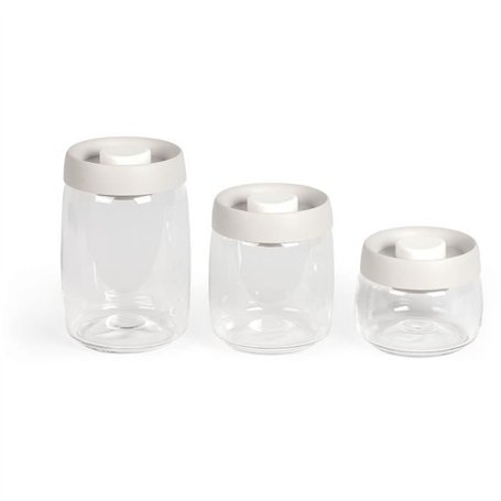 Set de 3 bocaux sous vide - LIVOO - MEN401 - 400 ml
