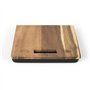 Balance de cuisine électronique - LIVOO - DOM492 - Plateau acacia - Max. 5 kg - 4 unités de mesure - Ecran LCD