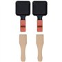Raclette 2 personnes connectable - LIVOO - DOC310R - 450W - 2 personnes - Thermostat automatique - 2 spatules en bois et 2 caque