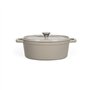 Cocotte ovale - Livoo - MEP129G - Gris