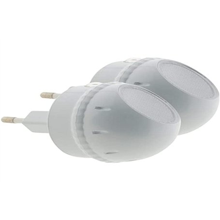 Otio Lot de deux veilleuses LED orientables à 360°