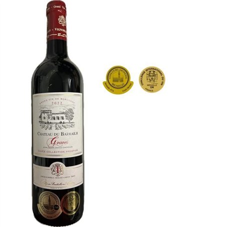 Château Barrailh Cuvée Collection Prestige 2022 Graves - Vin rouge de Bordeaux