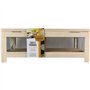 COOK CONCEPT Totally Addict KA2362 Cave à fromage avec plateau de service Bois et acier inoxydable Beige et noir H15 x 27 x 39 c