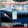 Shapeheart Innovation française, Support Telephone Voiture magnétique pour Grille d'aeration. Orientation 3D à 360°. Porte Telep