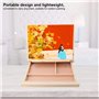 Églable Artiste Chevalet Peinture Portable Table Chevalet Boîte Avec Tiroir 27×7×35.5cm Boîte À Croquis De Tab
