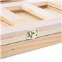 Chevalet Pliable, Églable Artiste Chevalet Peinture Portable Table Chevalet Boîte Avec Tiroir 27×7×35.5cm Boîte À Croquis De Tab