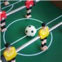 Mini Babyfoot de Table FISHTEC Équipement Complet en Bois - Enfants Adulte - Jeu de Table Soccer - Baby-Foot - 48,5 x 30.5 x 9 c