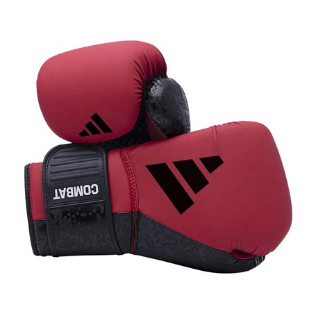 adidas Combat 50 Gants de Boxe Rouge/Noir 300 g