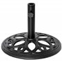 Outsunny Pied de Parasol Rond 11