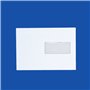 lot de 250 enveloppes courrier A5 avec fenêtre - C5 papier velin blanc 90g format 162 x 229 mm une enveloppe blanche avec fermet