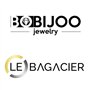 BOBIJOO JEWELRY - Paire de Boutons de Manchette Or Noir Branche d'Acacia Franc Maçonnerie Amour de Dieu