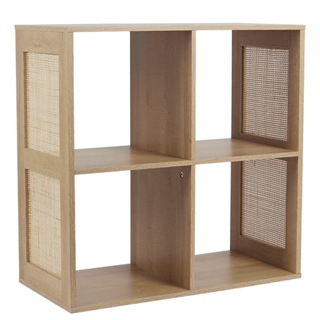 HOME DECO FACTORY - HD0244 - Rangement Modulable 4 Cases Bali