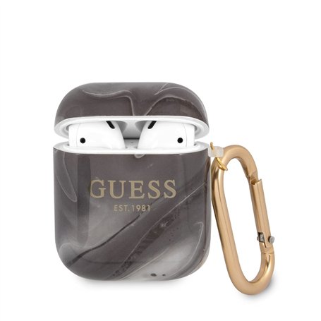 Cape Guess Gua2unmk Airpods Preto/Preto Marble Collection