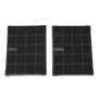 SOS Accessoire Lot de 2 filtres charbon 235x190mm AFFCAF16 AIRFORCE pour Hotte AIRFORCE AFFCAF16 AIRFORCE, DE DIETRICH, ELECTROL
