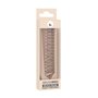 PLIC BEAUTY - Peigne Brosse à Cheveux Pliable- Accessoire de Beauté Compact et Pratique - Idéal pour le Voyage - Couleur Beige -