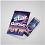 Carte Joyeux Anniversaire de Star Danse Musique Profite - Marque-page Argenté Brillant - Enveloppe Incluse - Emission TV Concour