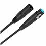 Plugger Adaptateur DMX XLR mâle 3 broches vers XLR femelle 5 broches. Longueur 30 cm. Signal symétrique + masse spécial DMX. Con
