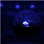 BoomToneDJ Color Ball Boule Disco 3 LED RGB 3W Multi Faisceaux Anneaux de couleurs, Boule de lumière 82 facettes. Télécommande i