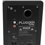 Plugger Studio MS4-BT Enceintes multimédia Bluetooth 2 voies Moniteurs de Studio sans fil. Bois, Noir. Ecoutes actives pour smar