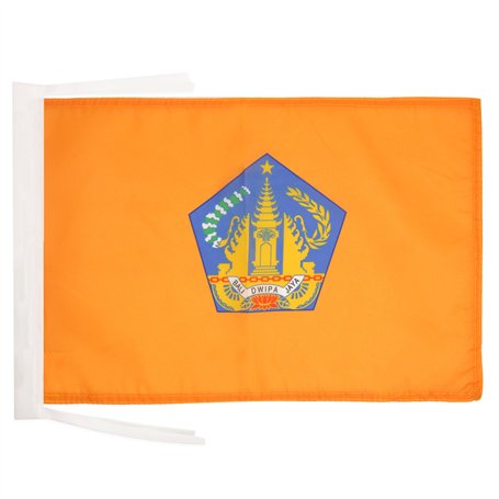 Drapeau Bali 45x30cm - PAVILLON province de Bali en indonésie 30 x 45 cm haute qualité - AZ FLAG